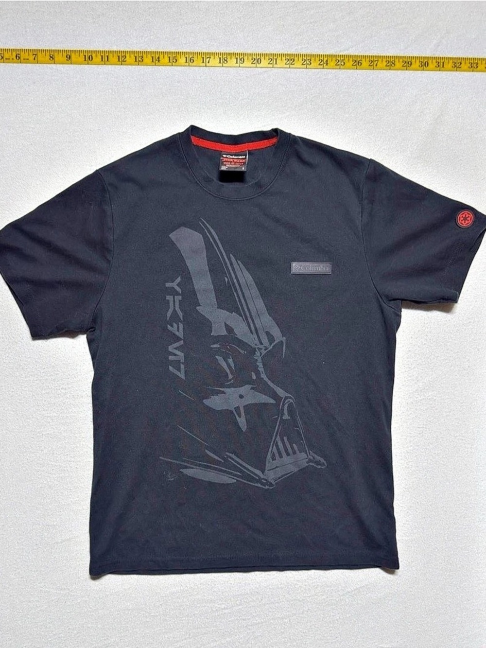 Columbia Star Wars Rebel Alliance Collection Graphic Tee Black Size Small